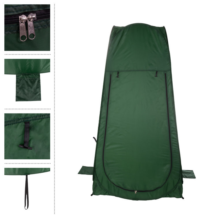 Canvas on sale toilet tent